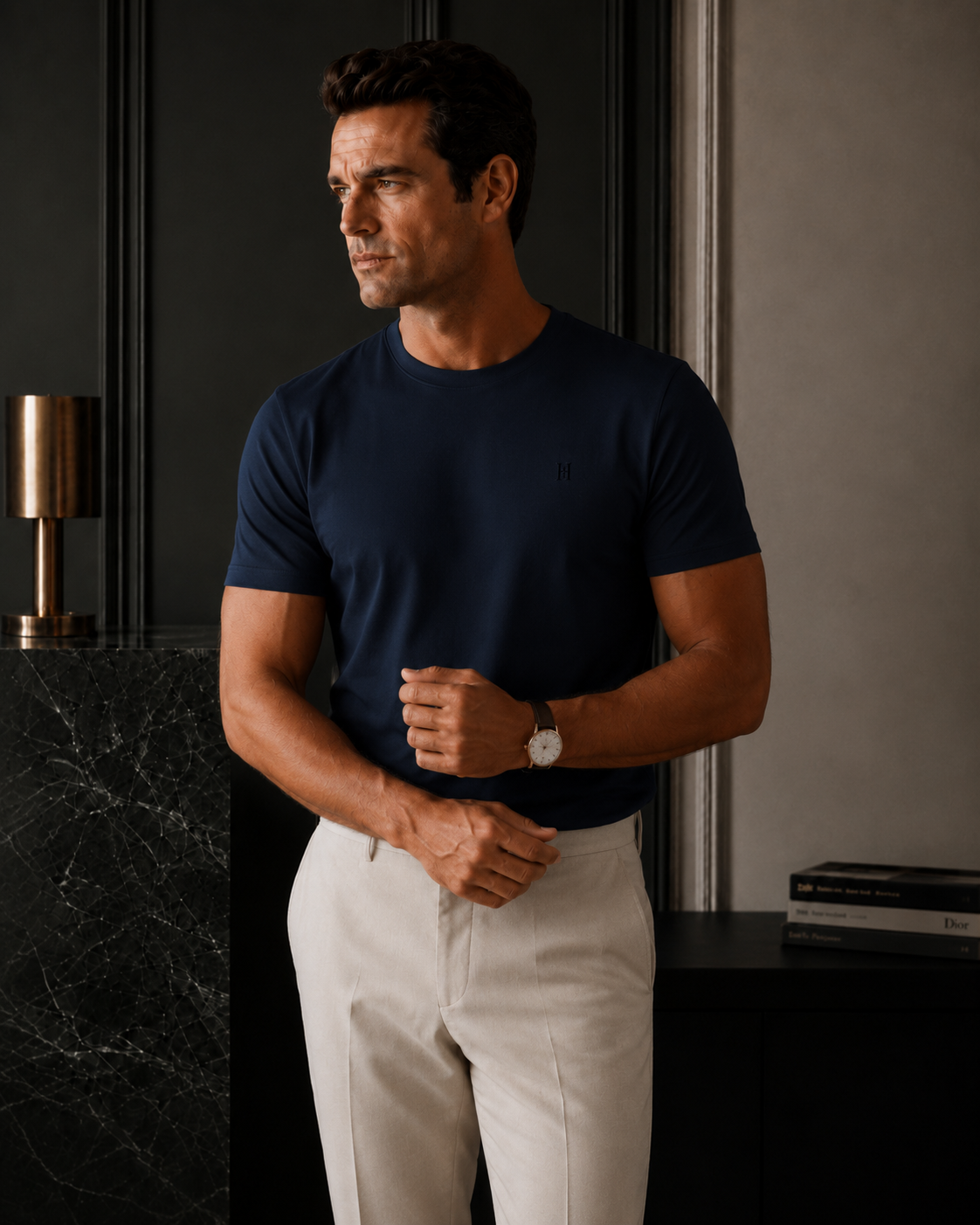 Hereto Classic Tee Navy
