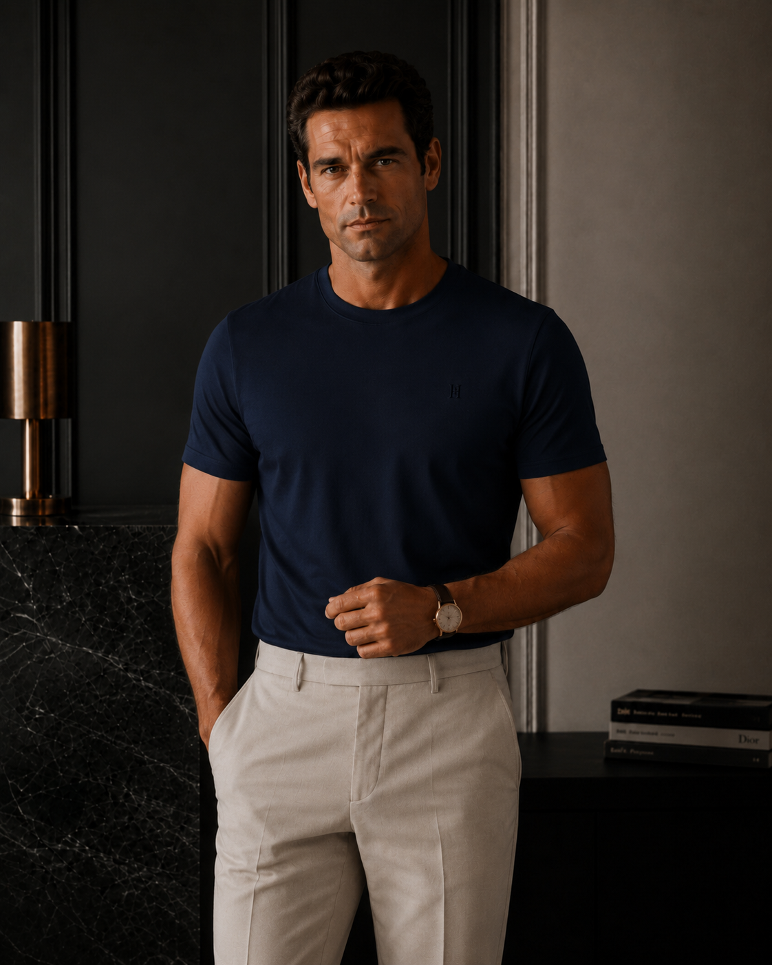 Hereto Classic Tee Navy — foto 2