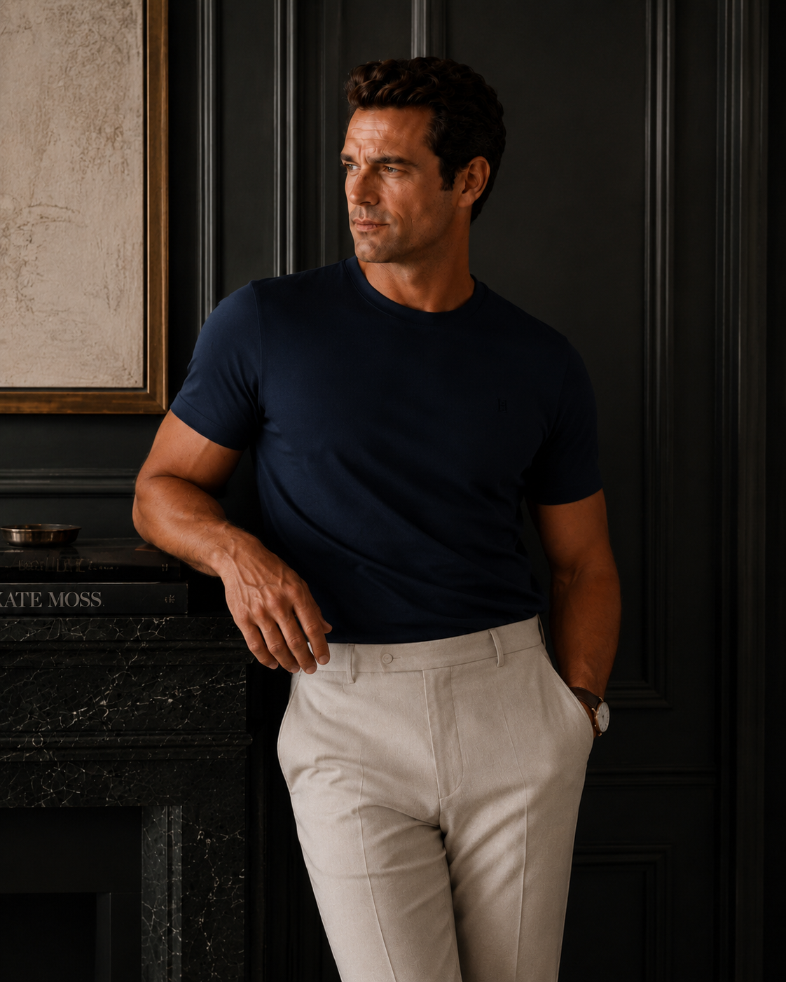 Hereto Classic Tee Navy — foto 3