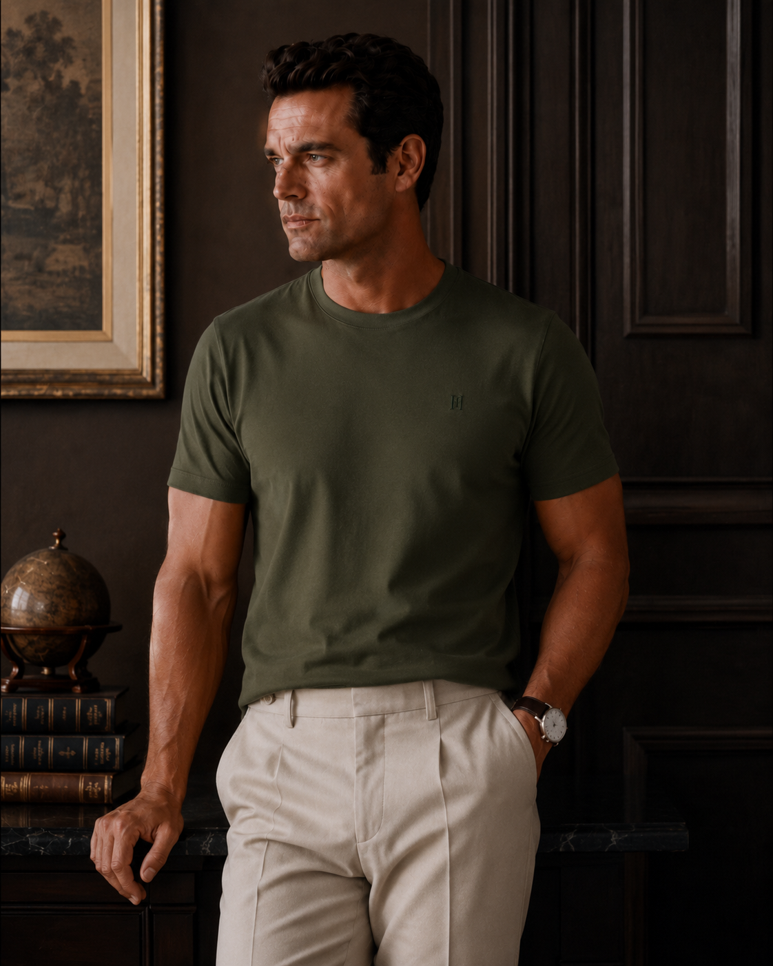 Hereto Classic Tee Moss — foto 2